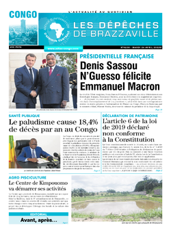 Les Dépêches de Brazzaville : Édition brazzaville du 26 avril 2022
