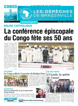 Les Dépêches de Brazzaville : Édition brazzaville du 03 mai 2022