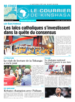 Les Dépêches de Brazzaville : Édition le courrier de kinshasa du 05 mai 2022