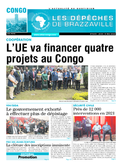 Les Dépêches de Brazzaville : Édition brazzaville du 19 mai 2022