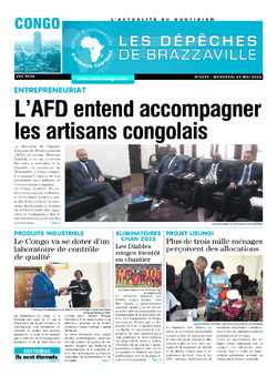 Les Dépêches de Brazzaville : Édition brazzaville du 25 mai 2022