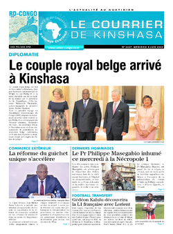 Les Dépêches de Brazzaville : Édition le courrier de kinshasa du 08 juin 2022