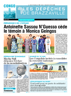 Les Dépêches de Brazzaville : Édition brazzaville du 13 juin 2022