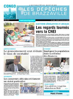 Les Dépêches de Brazzaville : Édition brazzaville du 12 juillet 2022