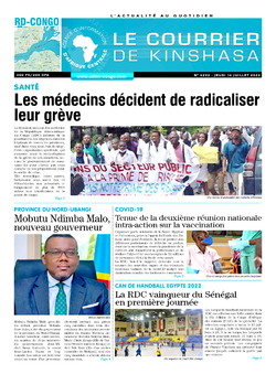 Les Dépêches de Brazzaville : Édition brazzaville du 14 juillet 2022