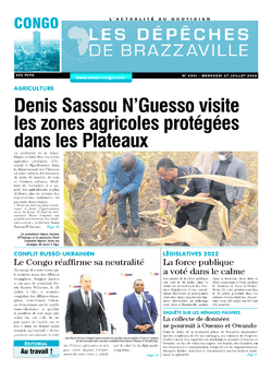 Les Dépêches de Brazzaville : Édition brazzaville du 27 juillet 2022