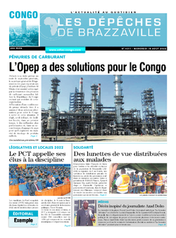 Les Dépêches de Brazzaville : Édition brazzaville du 10 août 2022