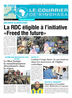 Les Dépêches de Brazzaville : Édition le courrier de kinshasa du 22 août 2022