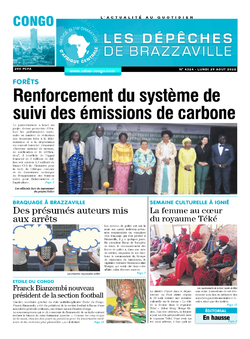 Les Dépêches de Brazzaville : Édition brazzaville du 29 août 2022