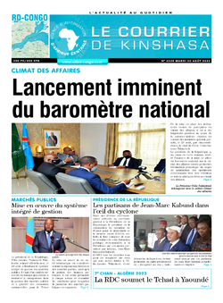 Les Dépêches de Brazzaville : Édition le courrier de kinshasa du 30 août 2022