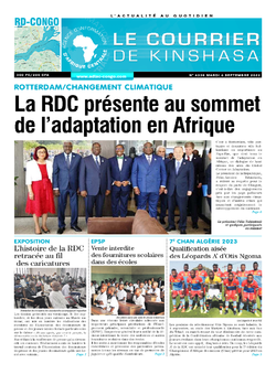Les Dépêches de Brazzaville : Édition le courrier de kinshasa du 06 septembre 2022