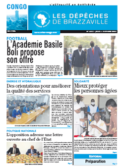 Les Dépêches de Brazzaville : Édition brazzaville du 06 octobre 2022