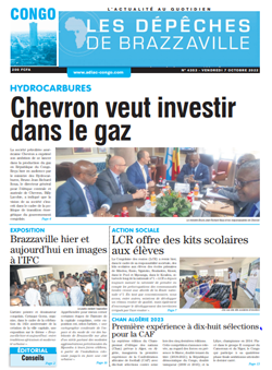 Les Dépêches de Brazzaville : Édition brazzaville du 07 octobre 2022