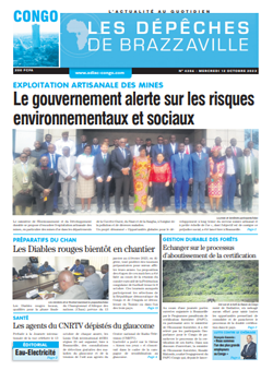 Les Dépêches de Brazzaville : Édition brazzaville du 12 octobre 2022