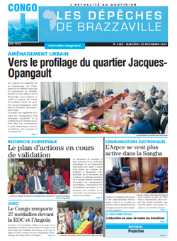 Les Dépêches de Brazzaville : Édition brazzaville du 30 novembre 2022