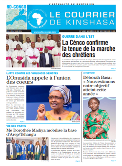 Les Dépêches de Brazzaville : Édition le courrier de kinshasa du 30 novembre 2022