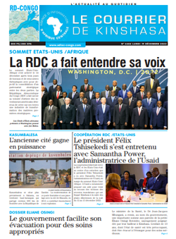 Les Dépêches de Brazzaville : Édition le courrier de kinshasa du 19 décembre 2022