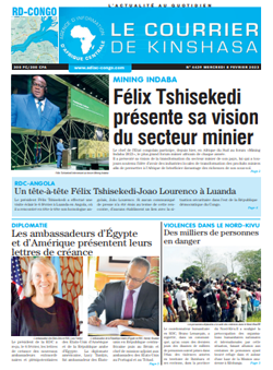 Les Dépêches de Brazzaville : Édition le courrier de kinshasa du 08 février 2023