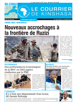 Les Dépêches de Brazzaville : Édition le courrier de kinshasa du 16 février 2023