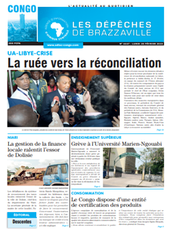 Les Dépêches de Brazzaville : Édition brazzaville du 20 février 2023