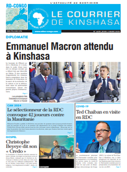 Les Dépêches de Brazzaville : Édition le courrier de kinshasa du 02 mars 2023