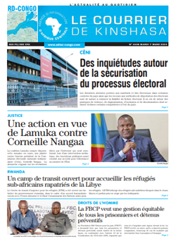 Les Dépêches de Brazzaville : Édition le courrier de kinshasa du 07 mars 2023