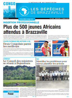 Les Dépêches de Brazzaville : Édition brazzaville du 15 mars 2023