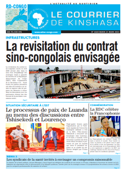 Les Dépêches de Brazzaville : Édition le courrier de kinshasa du 21 mars 2023