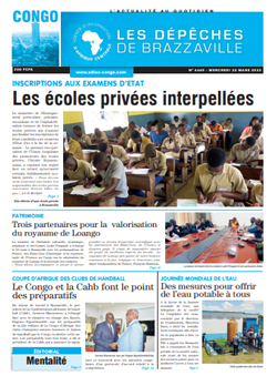 Les Dépêches de Brazzaville : Édition brazzaville du 22 mars 2023