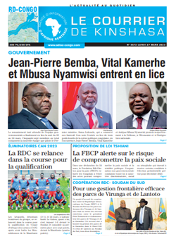 Les Dépêches de Brazzaville : Édition le courrier de kinshasa du 27 mars 2023