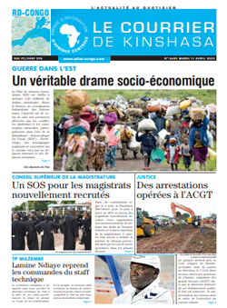 Les Dépêches de Brazzaville : Édition le courrier de kinshasa du 11 avril 2023