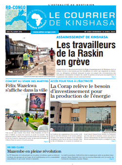 Les Dépêches de Brazzaville : Édition le courrier de kinshasa du 14 avril 2023
