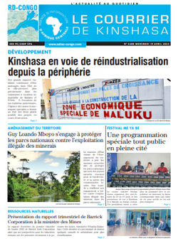 Les Dépêches de Brazzaville : Édition le courrier de kinshasa du 19 avril 2023