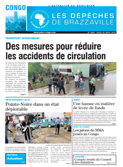 Les Dépêches de Brazzaville : Édition brazzaville du 20 avril 2023