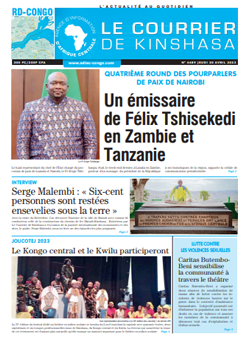 Les Dépêches de Brazzaville : Édition le courrier de kinshasa du 20 avril 2023