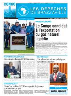 Les Dépêches de Brazzaville : Édition brazzaville du 26 avril 2023
