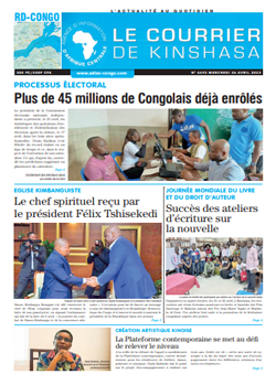 Les Dépêches de Brazzaville : Édition le courrier de kinshasa du 26 avril 2023