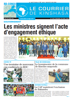 Les Dépêches de Brazzaville : Édition le courrier de kinshasa du 28 avril 2023