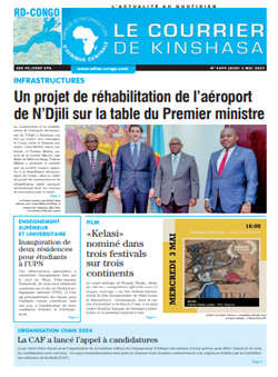 Les Dépêches de Brazzaville : Édition le courrier de kinshasa du 04 mai 2023