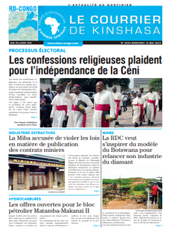 Les Dépêches de Brazzaville : Édition le courrier de kinshasa du 10 mai 2023