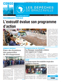 Les Dépêches de Brazzaville : Édition brazzaville du 16 mai 2023