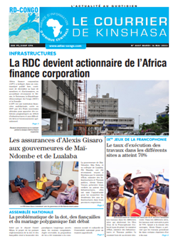 Les Dépêches de Brazzaville : Édition le courrier de kinshasa du 16 mai 2023