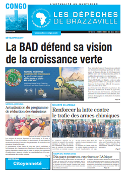 Les Dépêches de Brazzaville : Édition brazzaville du 24 mai 2023
