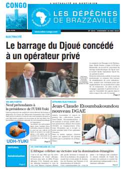 Les Dépêches de Brazzaville : Édition brazzaville du 26 mai 2023