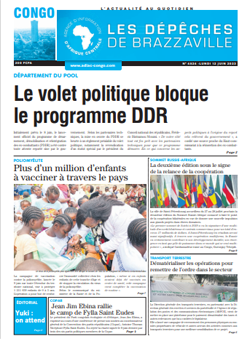 Les Dépêches de Brazzaville : Édition brazzaville du 12 juin 2023