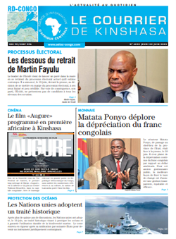 Les Dépêches de Brazzaville : Édition le courrier de kinshasa du 22 juin 2023