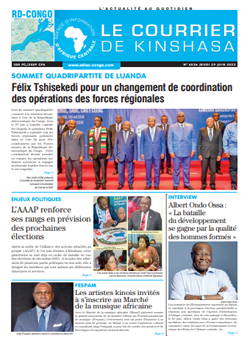 Les Dépêches de Brazzaville : Édition le courrier de kinshasa du 29 juin 2023