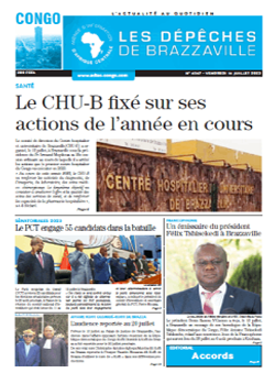Les Dépêches de Brazzaville : Édition brazzaville du 14 juillet 2023