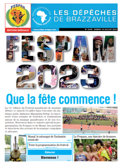 Les Dépèches de Brazzaville : Edition spéciale du 15 juillet 2023