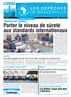 Les Dépêches de Brazzaville : Édition brazzaville du 18 juillet 2023